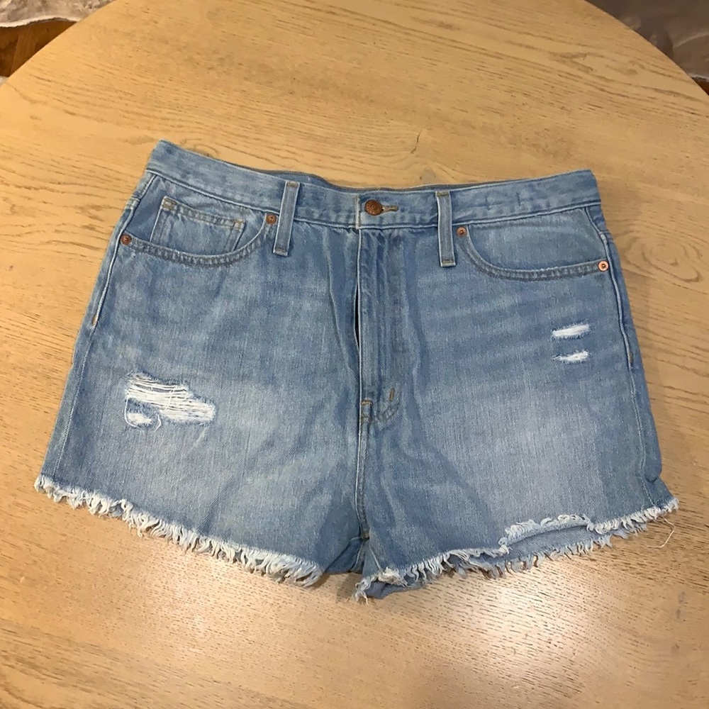 Madewell the Mom Jean Short